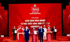 Agribank được vinh danh tại chương trình 'Vinh Quang Việt Nam' 2025