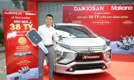 Mua “bộ đôi” giải nhiệt máy làm mát, máy lọc nước cao cấp Daikiosan, Makano, anh Tuấn Anh trở thành chủ nhân của xe ô tô 7 chỗ và điện thoại V-smart