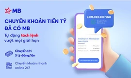 MB ra mắt tính năng chuyển khoản “Tách lệnh tự động” trên App MBBank