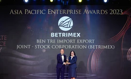 Betrimex được vinh danh 'Doanh nghiệp xuất sắc châu Á' với loạt thành tích ấn tượng 