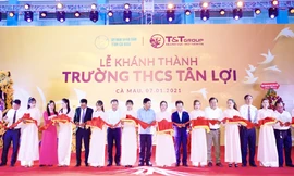 Tập đoàn T&T Group tài trợ xây dựng trường học tại tỉnh Cà Mau
