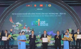 AEON Việt Nam vào top 3 doanh nghiệp phát triển bền vững ngành thương mại – dịch vụ