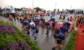 Sôi nổi CLB BSR tại Giải chạy Tiền Phong Marathon 2021