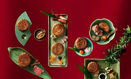 Đón mùa trăng trọn vẹn cùng tinh hoa bánh trung thu tươi 'Song Lân Khai Phúc'