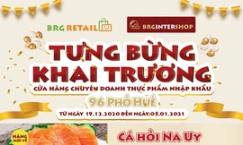 BRG Retail khai trương BRGIntershop – Cửa hàng chuyên doanh thực phẩm nhập khẩu 