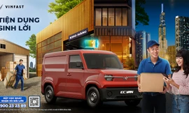 Nhận ngay 10 triệu đồng khi đặt cọc sớm xe điện chở hàng Vinfast EC Van