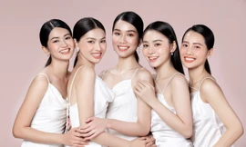 Chiêm ngưỡng bộ ảnh mãn nhãn của Top 35 Hoa hậu Việt Nam 2020 cùng mỹ phẩm KIS 22