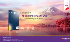Săn 'deal' siêu hấp dẫn với thẻ tín dụng quốc tế TPBank JCB 