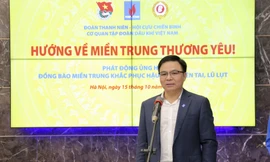 Tổng giám đốc Petrovietnam kêu gọi người lao động ngành Dầu khí tiếp tục ủng hộ đồng bào bão lụt