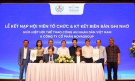 Hợp tác phát triển công tác thể thao của lực lượng Công an nhân dân