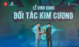 Thu Cúc bùng nổ với danh hiệu đối tác Kim cương từ Sebbin