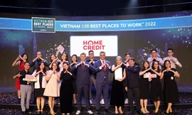 Home Credit Việt Nam lọt top 100 nơi làm việc tốt nhất Việt Nam 2022