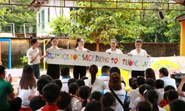 Thái An đồng hành cùng Người đẹp Nhân ái tổ chức Ngày hội đọc sách “Đường tới tương lai” cho các em học sinh tại Điểm trường Bù Cà Mau, Bình Phước