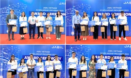 Công ty TNHH Jabil Việt Nam trao 20 suất học bổng tại TP.HCM