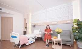 Thiết kế phòng lưu viện sau sinh sang trọng của khoa Sản – Bệnh viện Đa khoa Hồng Ngọc Mỹ Đình