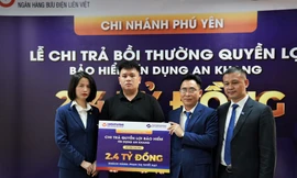 LienVietPostBank chi trả 2,4 tỷ đồng cho khách hàng vay vốn và tham gia Bảo hiểm Tín dụng An khang