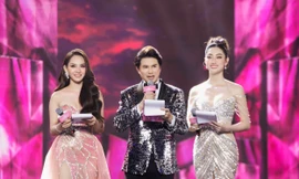 Lương Thuỳ Linh, Mai Phương hội ngộ làm MC chung kết Hoa hậu Việt Nam 2022