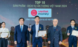 Viettel Money đạt danh hiệu 'Top 10 Sản phẩm – Dịch vụ ấn tượng Tin Dùng 2024'