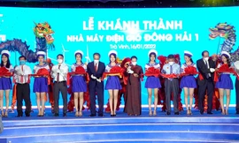 Trungnam Group khánh thành Nhà máy điện gió trên biển Đông Hải 1 
