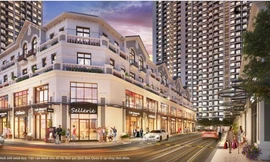 Tổ hợp shop downtown đa phong cách nằm ngay lõi phân khu Sapphire 2