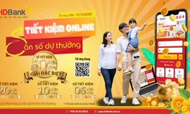 Gửi tiết kiệm Online tại HDBank, săn giải thưởng 50 triệu