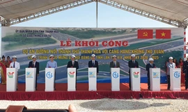 Khởi công dự án đường nối TP Thanh Hóa với Cảng Hàng không Thọ Xuân