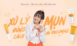 Xử lí mụn thâm sẹo hiệu quả với Decumar