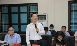 Tổng cục trưởng Tổng cục Giáo dục nghề nghiệp Trương Anh Dũng - Trưởng Ban tổ chức thi Kỹ năng nghề Việt Nam.