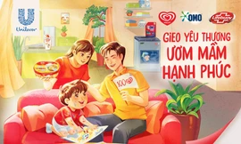 Unilever khởi xướng chiến dịch 'Gieo yêu thương, ươm mầm hạnh phúc'