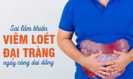 Sai lầm khiến viêm loét đại tràng ngày càng dai dẳng