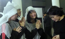 Đám tang đẫm nước mắt tiễn biệt NSƯT Vũ Mạnh Dũng 