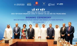 Vingroup, Vinfast ký kết hợp tác chiến lược với 4 đối tác hàng đầu tại Trung Đông
