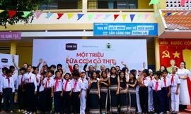 CHIN-SU tài trợ 'Một triệu bữa cơm có thịt' cho trẻ vùng cao