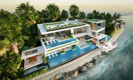 Phối cảnh VIP Villa sát biển tại Vega City Nha Trang.