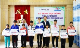 SonKim Land trao học bổng 1 tỷ đồng cho học sinh nghèo tỉnh Quảng Nam