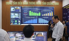 Trung tâm Điều hành Thông minh của tỉnh Quảng Bình – “bộ não số” giúp địa phương chỉ đạo, điều hành trực tuyến