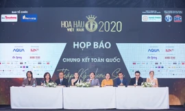Mỹ phẩm KIS22 đồng hành cùng Hoa hậu Việt Nam 2020 trong buổi họp báo chung kết toàn quốc
