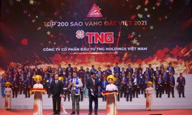 TNG Holdings Vietnam bội thu giải thưởng tại Sao Vàng Đất Việt 2021