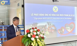 GS Nguyễn Anh Trí chia chính thức kêu gọi CBNV tập đoàn chung tay quyên góp ủng hộ đồng bào miền Trung