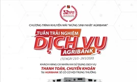 Agribank dành 1 tỷ đồng làm giải thưởng trải nghiệm dịch vụ 