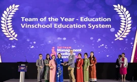 Vinschool nhận thêm giải thưởng quốc tế danh giá 'Đội ngũ lãnh đạo xuất sắc'