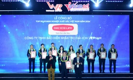 9 năm liên tiếp, Dai-ichi Life Việt Nam đạt danh hiệu 'Top 500 Doanh nghiệp lớn nhất Việt Nam'