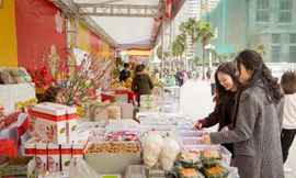 'Ngũ cat lâm mall’ - Mang tết về nhà 