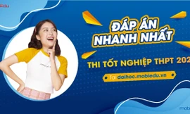 Tra cứu đáp án và điểm thi tốt nghiệp THPT 2022 nhanh nhất tại mobiEdu!