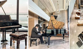 Kiệt tác nghệ thuật Bösendorfer Tree of Life xuất hiện tại Noble Crystal Tây Hồ – Sky Villa