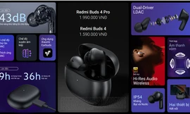 Đắm chìm vào âm điệu cùng Redmi Buds 4 Series rất phù hợp cho người dùng trẻ năng động