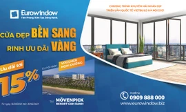 Eurowindow bùng nổ sản phẩm mới tại Vietbuild Hà Nội 2021