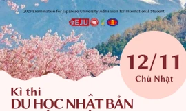Kỳ thi Du học Nhật Bản đợt 2 năm 2023