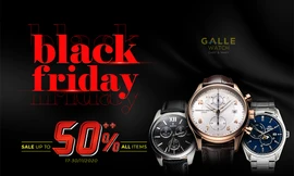 Black Friday 2020 - Săn đồng hồ hiệu ưu đãi tới 50% tại Galle Watch 