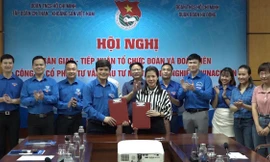 Đoàn Thanh niên TKV tiếp nhận Đoàn Thanh niên Công ty CP Tư vấn đầu tư mỏ và công nghiệp từ Quận Đoàn Hà Đông